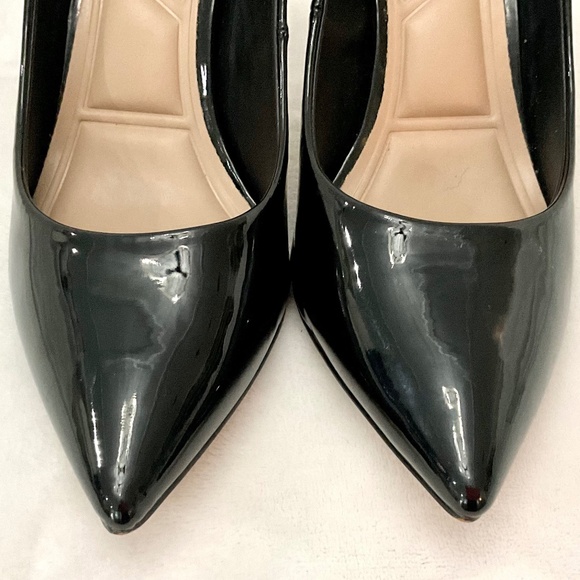 Black JENN ARDOR Patent leather Pointed Toe Dressy High Heels Sz 8 - Picture 6 of 16
